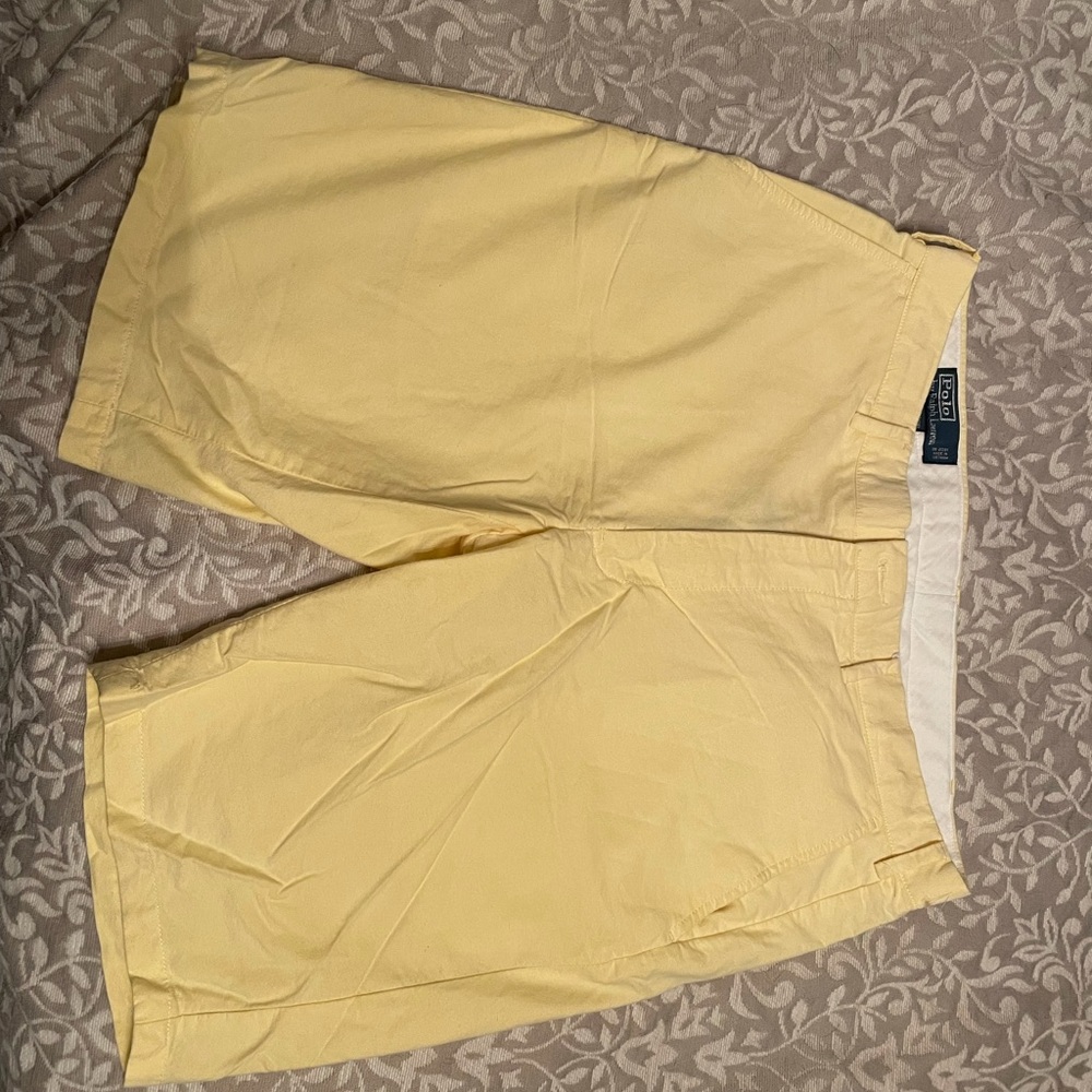 Polo Yellow Shorts